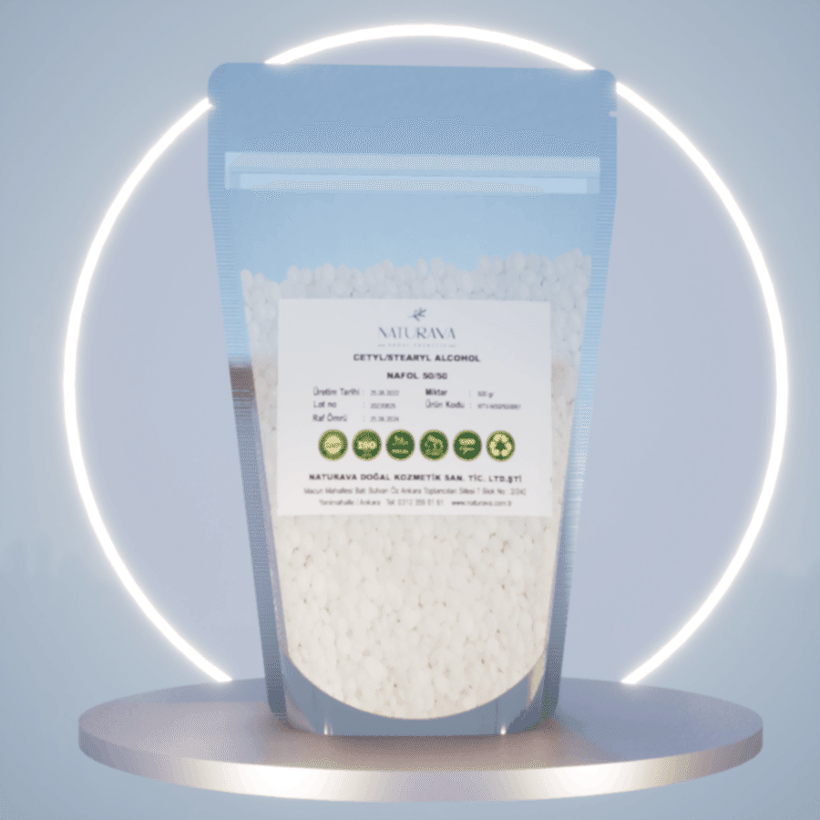 Cetyl/Stearyl Alcohol (Bitkisel Kaynaklı Kıvam Verici)-Nafol 50/50